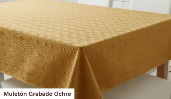 Muletón Grabado Ochre