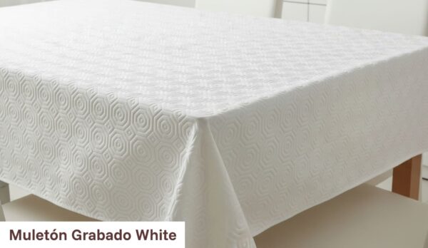 Muletón Grabado White